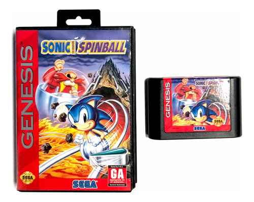 Sonic The Hedgehog Spinball - Juego Original Sega Genesis