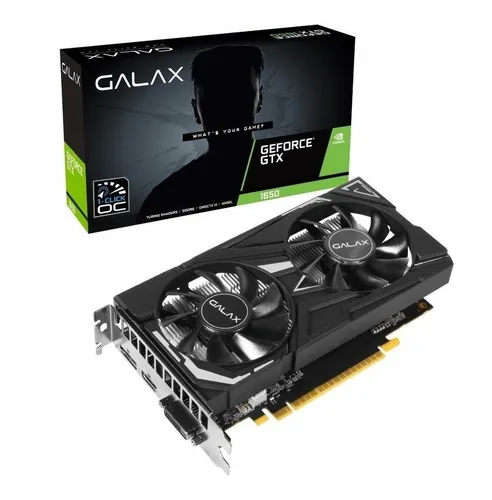 comprar Placa De Vídeo Galax Nvidia Gtx 1650 4gb Gddr5 Ex