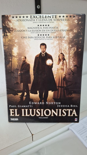 Dvd -- El Ilusionista Con Edward Norton (Usado)