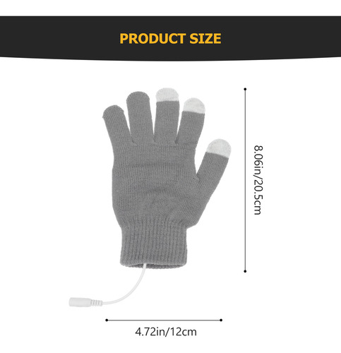 Guantes Térmicos Usb Con Pantalla Táctil Para Exteriores E I