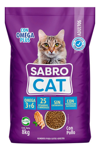 Sabrocat Adulto Pollo 8kg !!