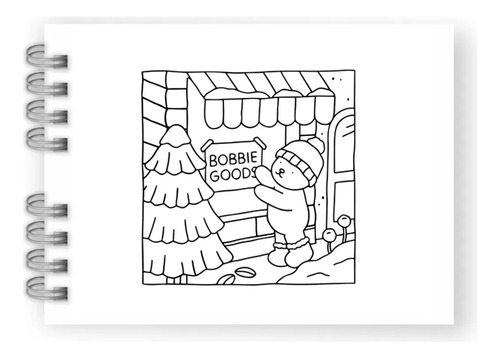 Bobbie Goods Libro Para Colorear Dioses Tapa