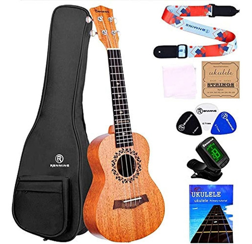 Ranming Ukelele Soprano Para Principiantes Ukeleles De 21 Pu