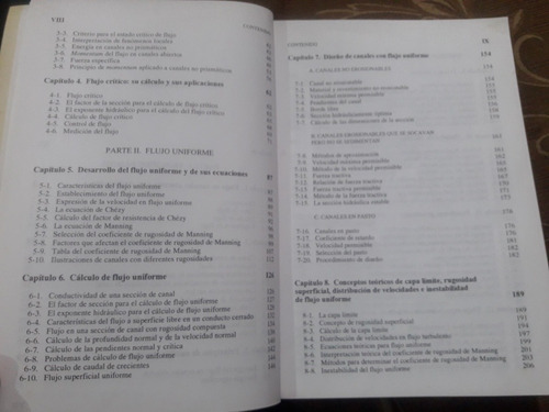 Libro Hidráulica De Canales Ven Te Chow (Usado)