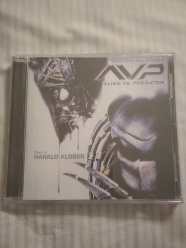 Cd Harald Kloser Alien Vs Predator Banda De Sonido Película (Usado)