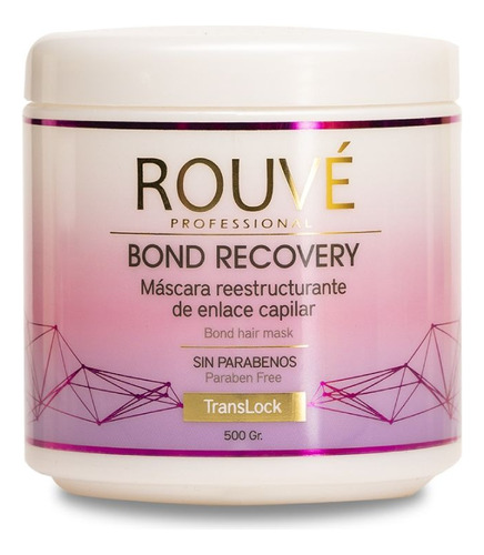 Máscara Reestructurante Bond Recovery Rouvé 500gr.