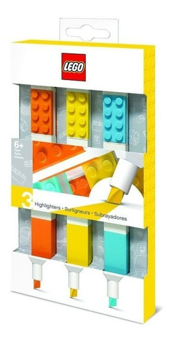 Imagen 1 de 2 de Marcatextos Lego 3 Pack