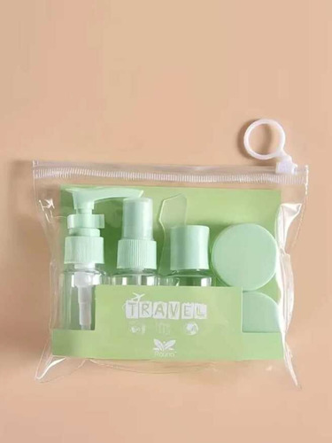  Kit Organizador Botellas Frasco Para Viaje Cosmético. 