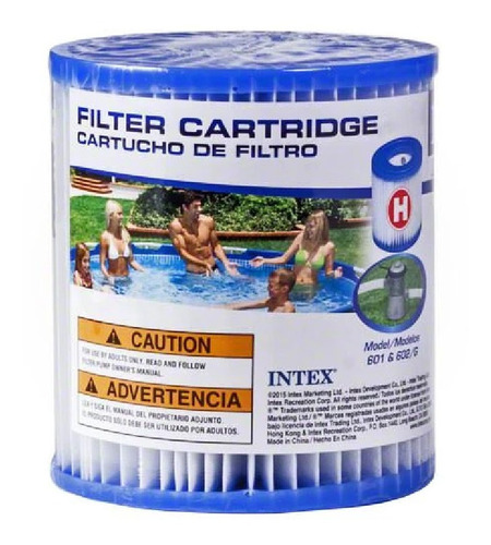 Filtro Para Bombas Intex De Piscina Tipo H - Nuevos