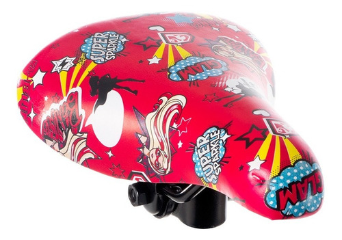 Asiento Para Bicicleta Infantil Rodada 16 Super Barbie