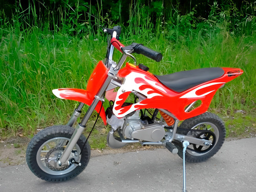 Mini Moto Cross 49cc A Gasolina Motor 2 Tempos 4 A 10 Anos