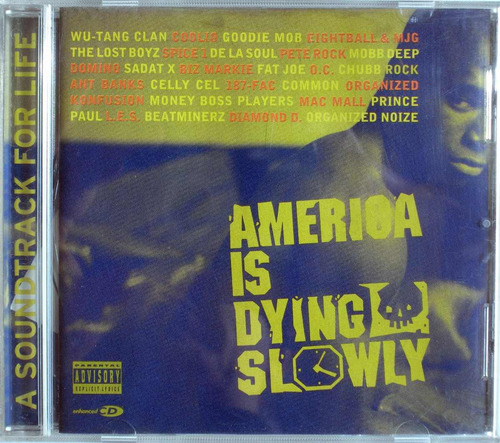 America Is Dying Slowly - Cd Imp Usa - Coolio - Wu Tang Cl 