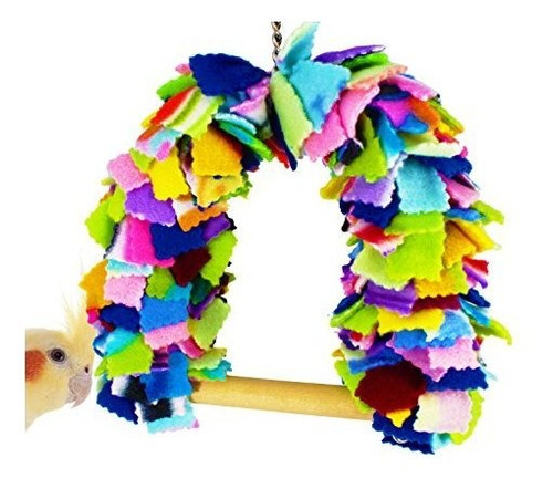 Bonka Pajaro Juguetes 1074 Pequeño Mullidas Swing Pajaro