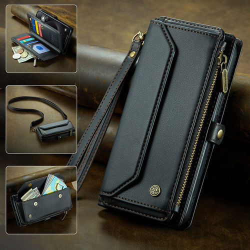 Funda Tipo Cartera For Teléfono Iphone13 12 11 14 15 Pro 16