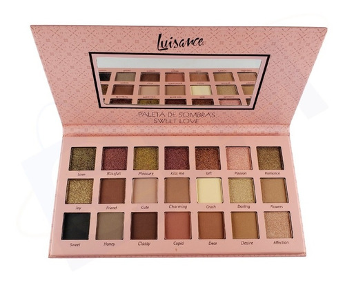 Paleta De 21 Sombras Sweet Love Luisance Ref.: L1057