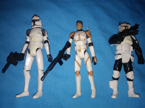 Star Wars Clones Con Armas Por Unidad