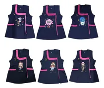 Comprar 6 Batas Mandil Para Educadora\u002Fvestido Colibri