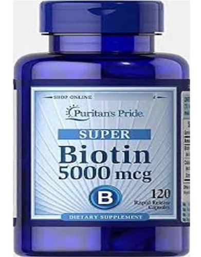 Biotin Super 5000 Mcg - Unidad a $583