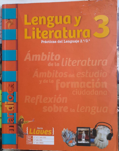Lengua Y Literatura 3. Serie Llaves. Ed Mandioca