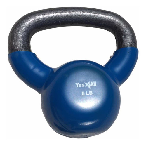 1 Pesa Rusa Kettlebell Fitness Home Gym Cardio 5 Lb / 2.2 Kg