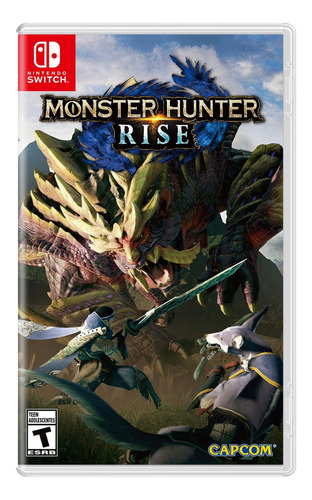 Monster Hunter Rise Nintendo Switch Fisico Sellado Meda 