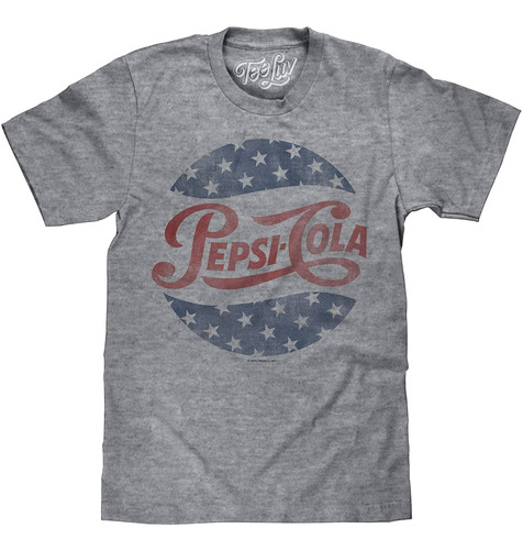 Camiseta Luv Pepsi Logo Camisa - Estrellas Patrióticas Pepsi