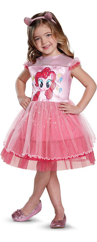 Disfraz Clásico De Pinkie Pie Niño, Rosa, Mediano (3t...