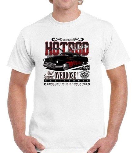 Remera De Hombre Hotrod Classics Vintage