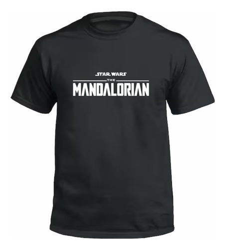 Remeras Mandalorian - Bebe Yoda - #5 Logo Pecho