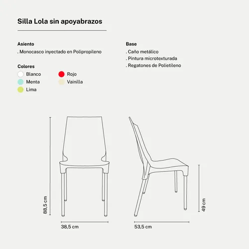 Mesa Lupe Mas Dos Sillas Lola Exterior Quincho Cocina