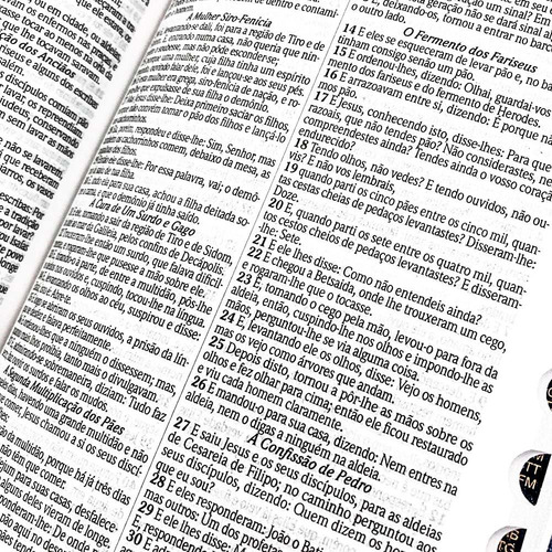 Bíblia Sagrada Rc Slim Com Harpa E Corinhos Média Capa Zíper Preta
