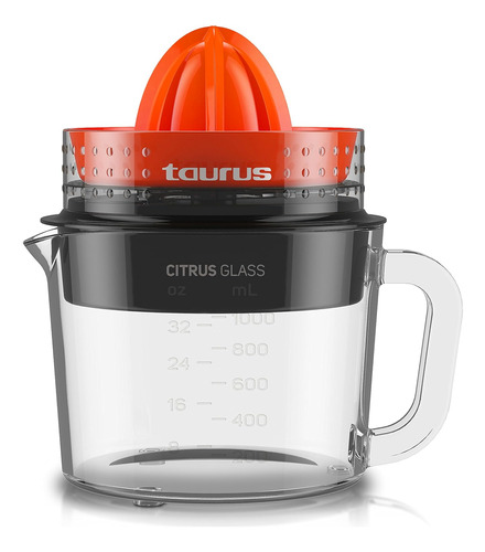 Taurus Citrus Glass Exprimidor, Rotación De Doble Sentido