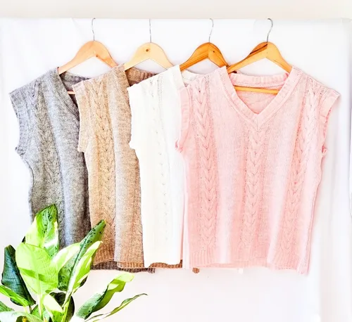 Chaleco hilo cheap mujer