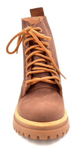 Imagen 3 de 9 de Borcego Borcegui Botita Bota Cuero Vacuno Mujer Verano 4211n