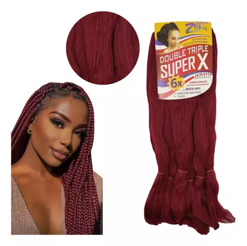 Cabelo Jumbo 400g Box Braids Jumbao Original Super X Trança