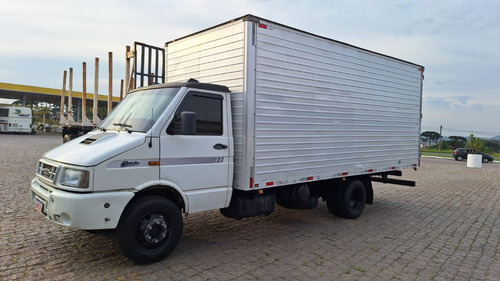 Caminhão Iveco Daily 7013 2006 Baú De 550x230 C/porta Latera