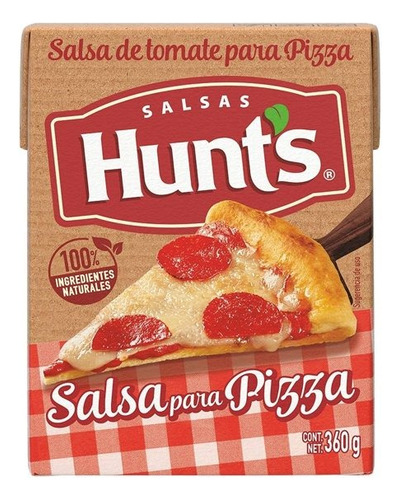 6 Pza Salsa De Tomate Hunts Para Pizza 360 G