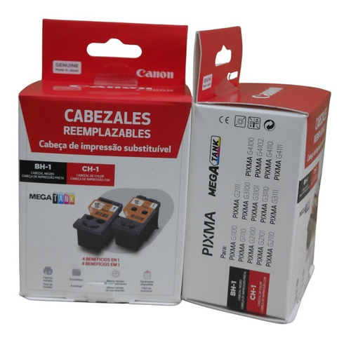 Cabezal Negro + Cabezal Color Canon G3100 G1100 G2101 G4110