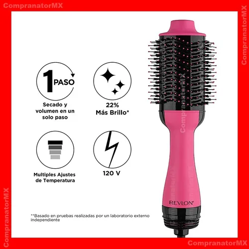 Cepillo Secador Revlon Salon One Step Pro Oval Voluminizador