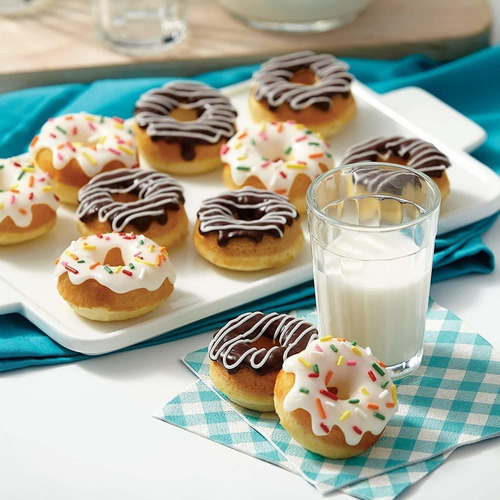 Molde Donuts De Silicona Molde De 6 Donas Repostería