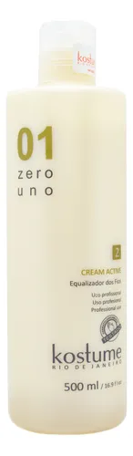 Kostume Zero Uno Cream Active Alisado Progresivo 500ml 3c
