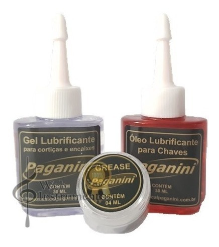 Imagem 2 de 2 de Kit De Limpeza E Manutenção Para Clarinete Paganini