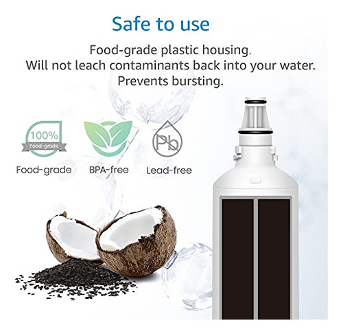 Filtro De Agua Para Debajo Del Fregadero Aqua Crest F-2000,