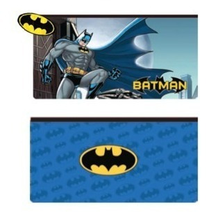 Cartuchera Rectangular Escolar Batman 21 X 18 Cm 1 Cierre