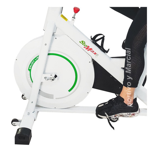Imagen 2 de 9 de Bicicleta Spinning Rueda Inercia 10 Kg Spining 120 Kg En3x