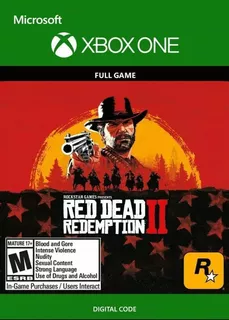 Red Dead Redemption 2 - Mídia Digital - 25 Dígitos - Xbox