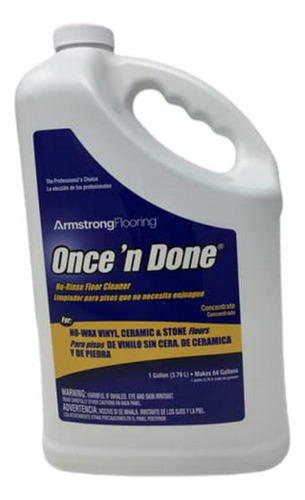 Limpiador Piso -  330408 Once 'n Done Concentrated Floor Cle
