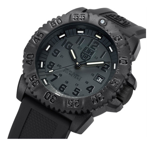 Reloj de buceo suizo Luminox 3051 Blackout Evo Navy Seal