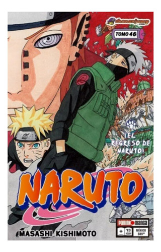 Naruto Tomo N.46 Panini Anime Español