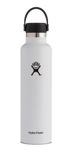 Botella Hydro Flask Standard Mouth White